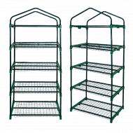 Мини-теплица для рассады и цветов, (160х69х49 см), 4 полки